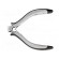 Pliers | straight,half-rounded nose | ESD | Blade length: 40mm paveikslėlis 4