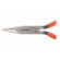 Pliers | cutting,half-rounded nose,universal | plastic handle image 4