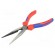 Pliers | ergonomic two-component handles,polished head | 200mm image 1