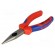 Pliers | ergonomic two-component handles,polished head,forged фото 1
