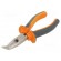 Pliers | for gripping and cutting,curved,universal | 160mm paveikslėlis 1
