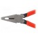 Pliers | for gripping and cutting,universal | plastic handle фото 3
