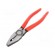 Pliers | for gripping and cutting,universal | plastic handle paveikslėlis 1