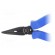 Pliers | miniature,curved,universal | two-component handle grips фото 2