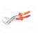 Pliers | aligator type | chrome-vanadium steel | Pliers len: 250mm image 5