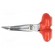 Pliers | insulated,curved,elongated | alloy steel | 200mm | 1kVAC image 4