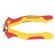 Pliers | insulated,curved,half-rounded nose | steel | 200mm | 1kVAC image 4
