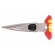 Pliers | insulated,curved,half-rounded nose | steel | 200mm | 1kVAC image 2