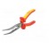 Pliers | insulated,curved,half-rounded nose,elongated | 200mm image 5