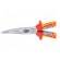 Pliers | insulated,curved,telephone | 205mm | Cut: with side face фото 3