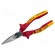 Pliers | insulated,flat | for voltage works | 160mm | 1kVAC image 1