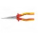 Pliers | insulated,straight,half-rounded nose | 200mm | 1kVAC image 6