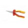 Pliers | insulated,straight,half-rounded nose | 200mm | 1kVAC image 7