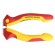 Pliers | insulated,straight,half-rounded nose | steel | 160mm image 2