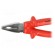 Pliers | insulated,universal | carbon steel | 220mm | 406/1VDEDP image 2