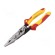 Pliers | insulated,universal | steel | 225mm | 1kVAC | insulated image 1