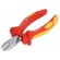 Pliers | side,cutting,insulated | 140mm | 1kVAC image 1