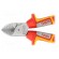 Pliers | side,cutting,insulated | 145mm | Cut: with side face image 4
