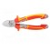 Pliers | side,cutting,insulated | 145mm | Cut: with side face image 6