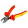 Pliers | insulated,side,cutting | for voltage works | 160mm фото 1