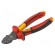 Pliers | side,cutting,insulated | 160mm image 1