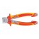 Pliers | side,cutting,insulated | 160mm | Cut: with side face image 2
