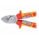 Pliers | side,cutting,insulated | 160mm | Cut: with side face image 4