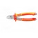 Pliers | side,cutting,insulated | 180mm | Cut: with side face image 5