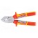 Pliers | side,cutting,insulated | 190mm | Cut: with side face image 3
