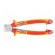 Pliers | side,cutting,insulated | 190mm | Cut: with side face image 2
