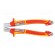 Pliers | side,cutting,insulated | 240mm | Cut: with side face image 2