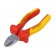 Pliers | insulated,side,cutting | for voltage works | steel | 140mm image 1