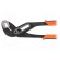 Pliers | adjustable | 250mm | ergonomic two-component handles фото 2