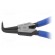 Pliers | for circlip | external | 12÷28mm | Pliers len: 125mm | angular image 2