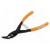 Pliers | for circlip | external | 19÷60mm | Pliers len: 175mm | angular image 1
