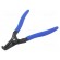 Pliers | for circlip | external | 19÷60mm | Pliers len: 175mm | angular image 1