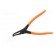 Pliers | for circlip | external | 19÷60mm | Pliers len: 180mm | angular image 6