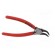 Pliers | for circlip | external | 3÷10mm | Pliers len: 139mm | angular image 9