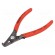 Pliers | for circlip | external | 3÷10mm | Pliers len: 140mm | angular image 1