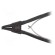 Pliers | for circlip | external | 3÷10mm | Pliers len: 140mm | angular image 2