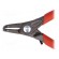Pliers | for circlip | external | 3÷10mm | Pliers len: 140mm | angular image 3