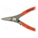 Pliers | for circlip | external | 3÷10mm | Pliers len: 140mm | straight paveikslėlis 2