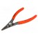 Pliers | for circlip | external | 3÷10mm | Pliers len: 140mm | straight image 1