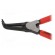 Pliers | for circlip | external | 85÷140mm | Pliers len: 310mm image 4