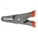 Pliers | for circlip | internal | 12÷25mm | Pliers len: 130mm | angular image 7