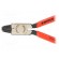 Pliers | for circlip | internal | 12÷25mm | Pliers len: 130mm | angular image 4