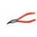 Pliers | for circlip | internal | 12÷25mm | Pliers len: 140mm | angular image 6