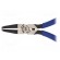 Pliers | for circlip | internal | 12÷28mm | Pliers len: 125mm | angular image 3