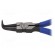 Pliers | for circlip | internal | 12÷28mm | Pliers len: 125mm | angular image 4