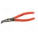 Pliers | for circlip | internal | 19÷60mm | Pliers len: 165mm | angular image 6